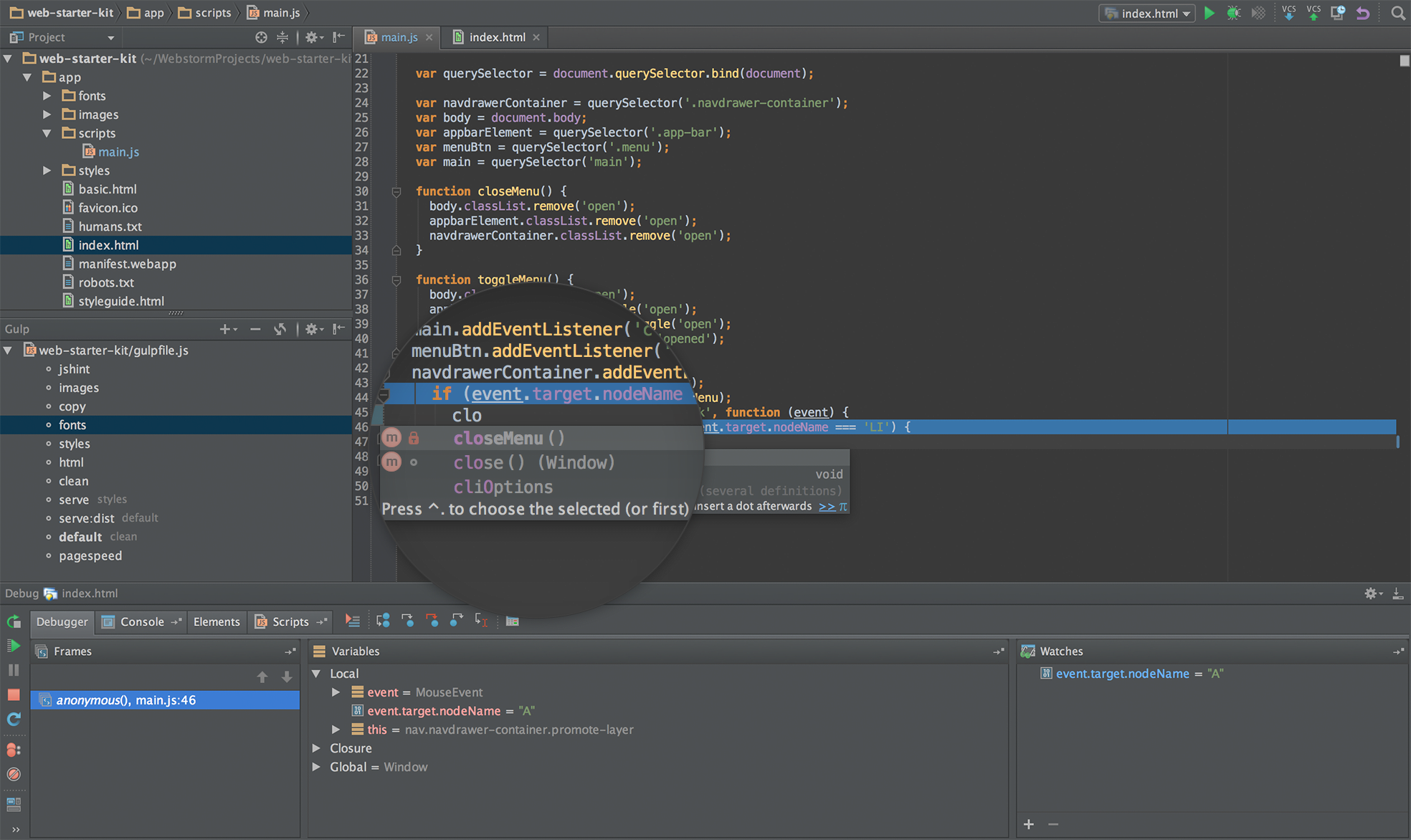 WebStorm